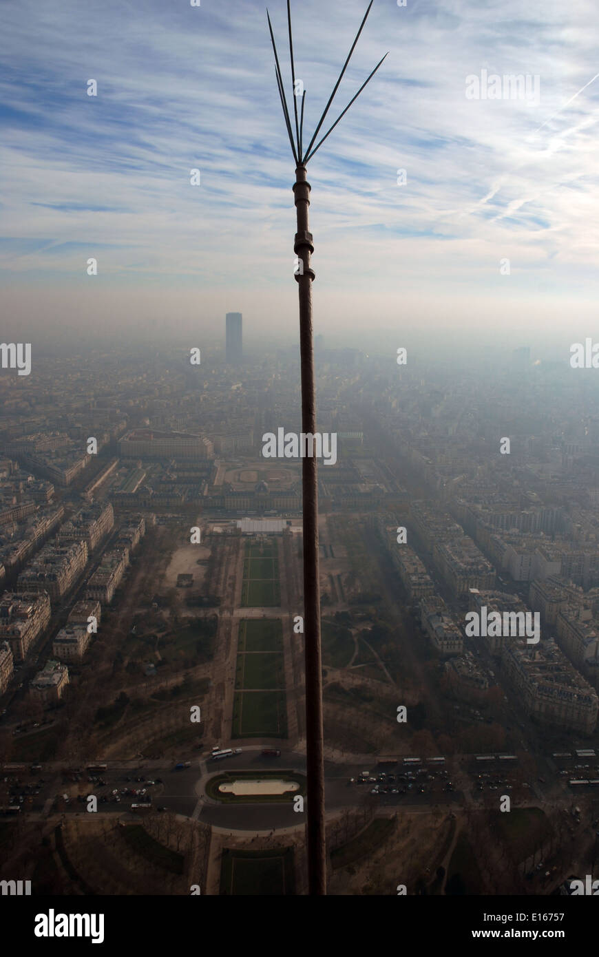 Lightning Rod, Eiffel Tower, Paris, France Stock Photo Alamy