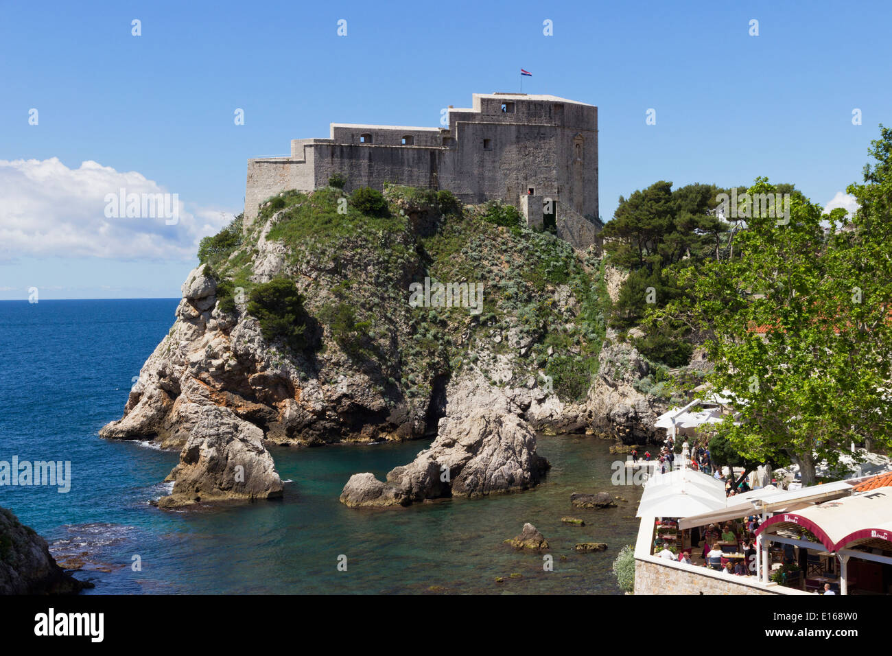 Lovrijenac fort hi-res stock photography and images - Alamy
