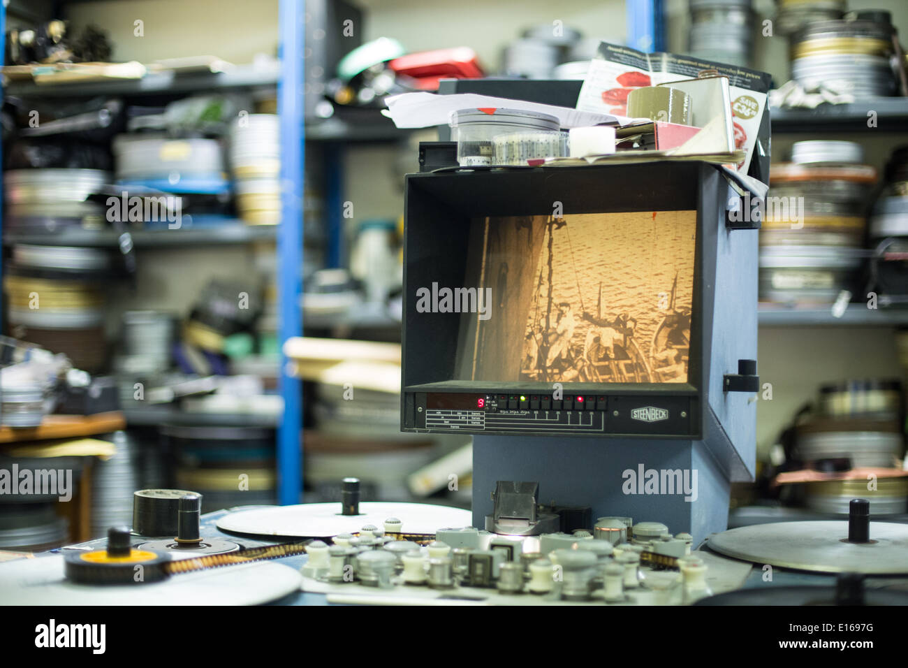 Steenbeck editing machine hires stock photography and images Alamy