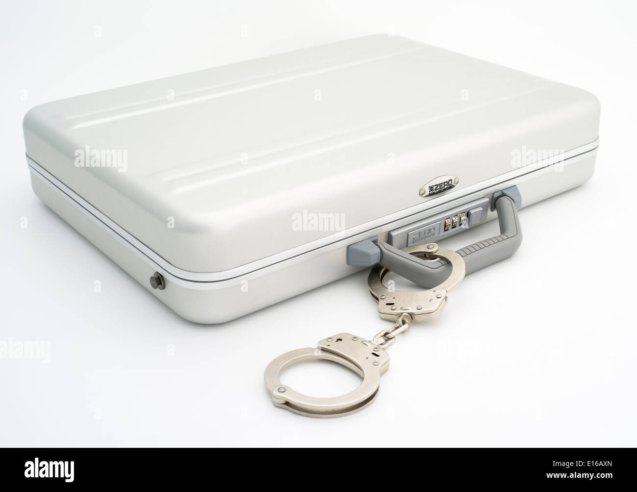 Briefcase and handcuffs hi-res stock photography and images - Alamy