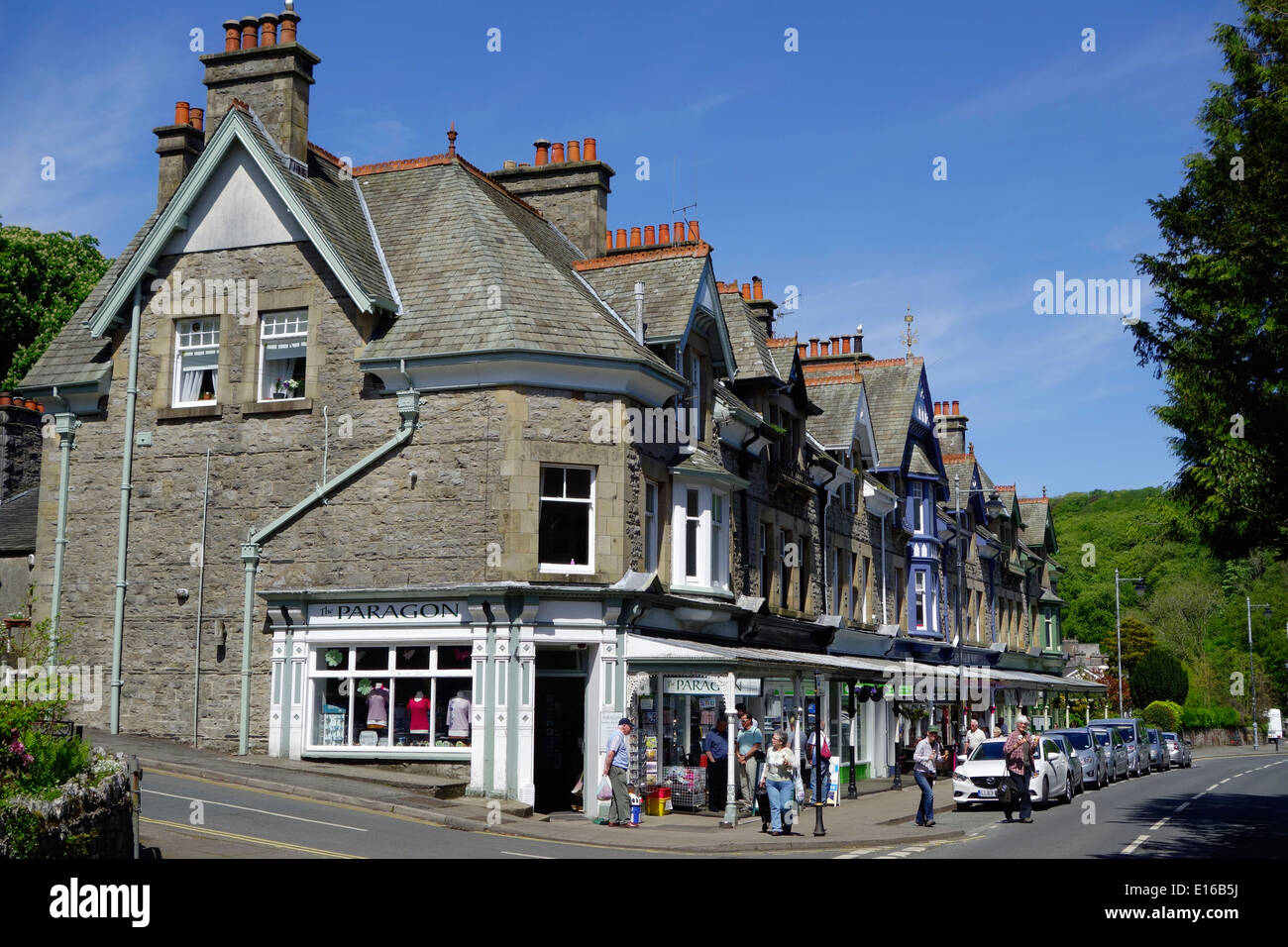 Row of Shops, Main Street ( B5277 ), GrangeOverSands, Cumbria, England, UK Stock Photo Alamy Row of Shops, Main Street ( B5277 ), GrangeOverSands, Cumbria, England, UK Stock Photo Alamy