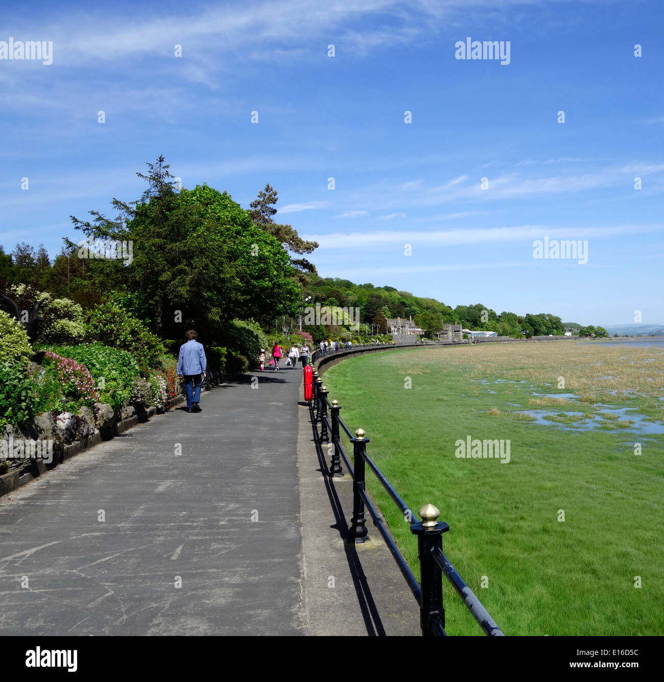 Grange over sands beach hires stock photography and images Alamy