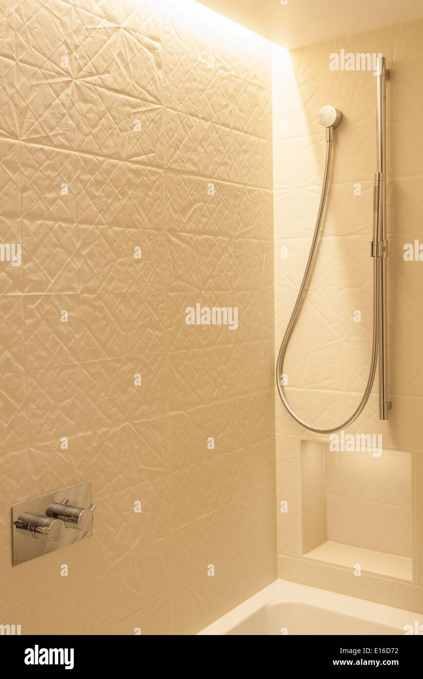 Bathroom in modern home, London, UK Stock Photo Alamy