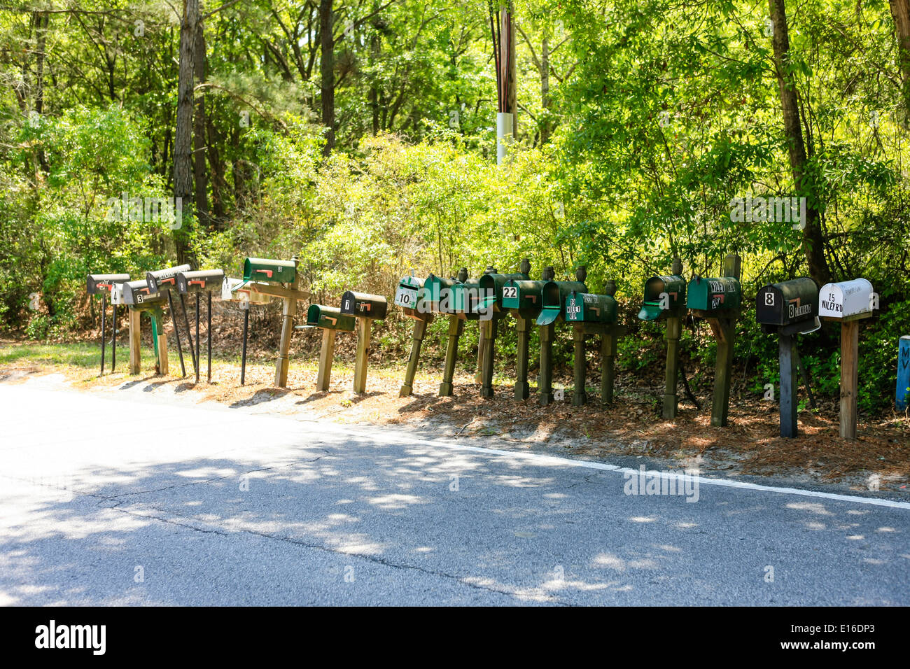 Federal mail boxes hi-res stock photography and images - Alamy