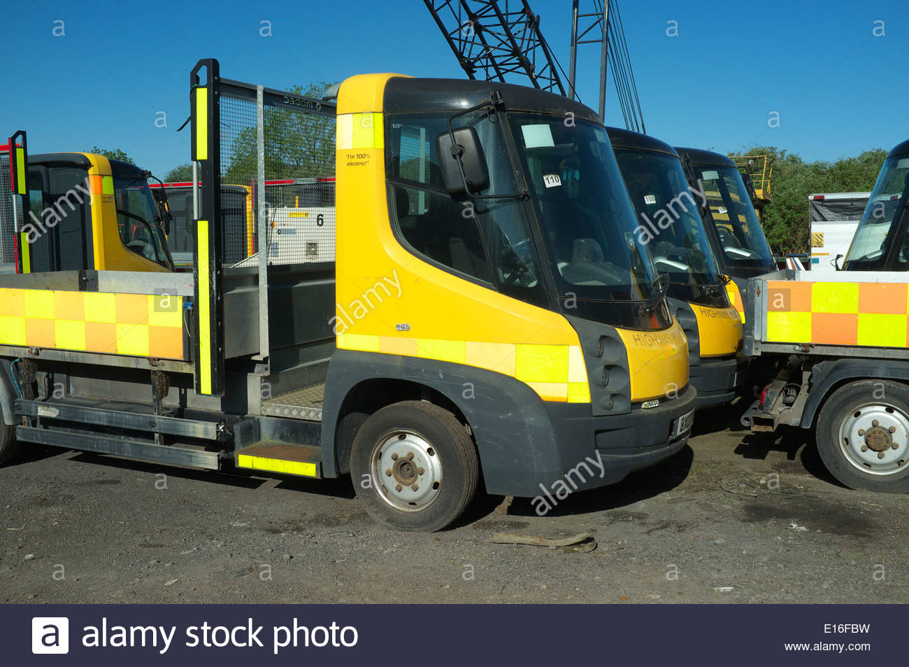 Electric Utility Vehicle High Resolution Stock Photography and Images