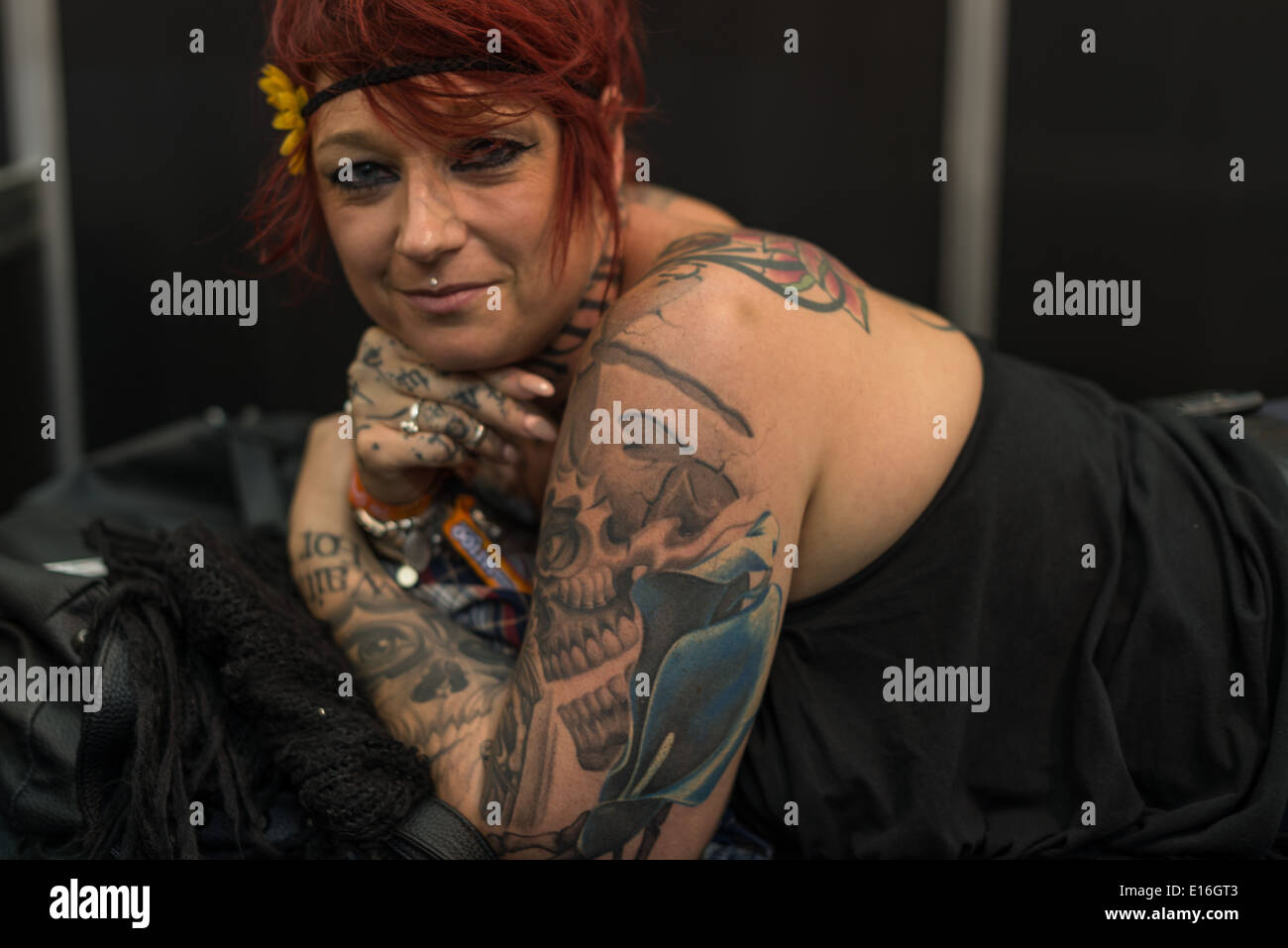 Great British Tattoo Show in North London Stock Photo