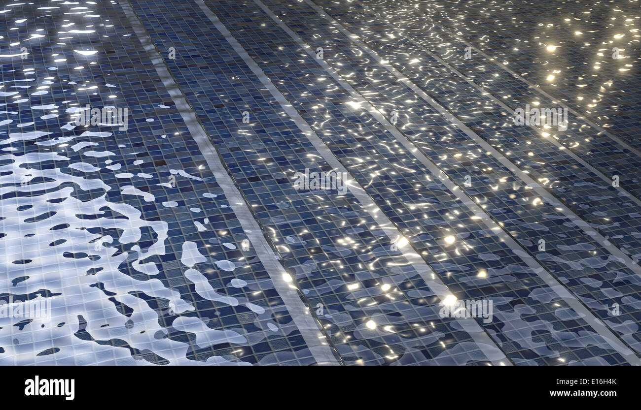 Swimming pool mosaic water hi-res stock photography and images - Alamy