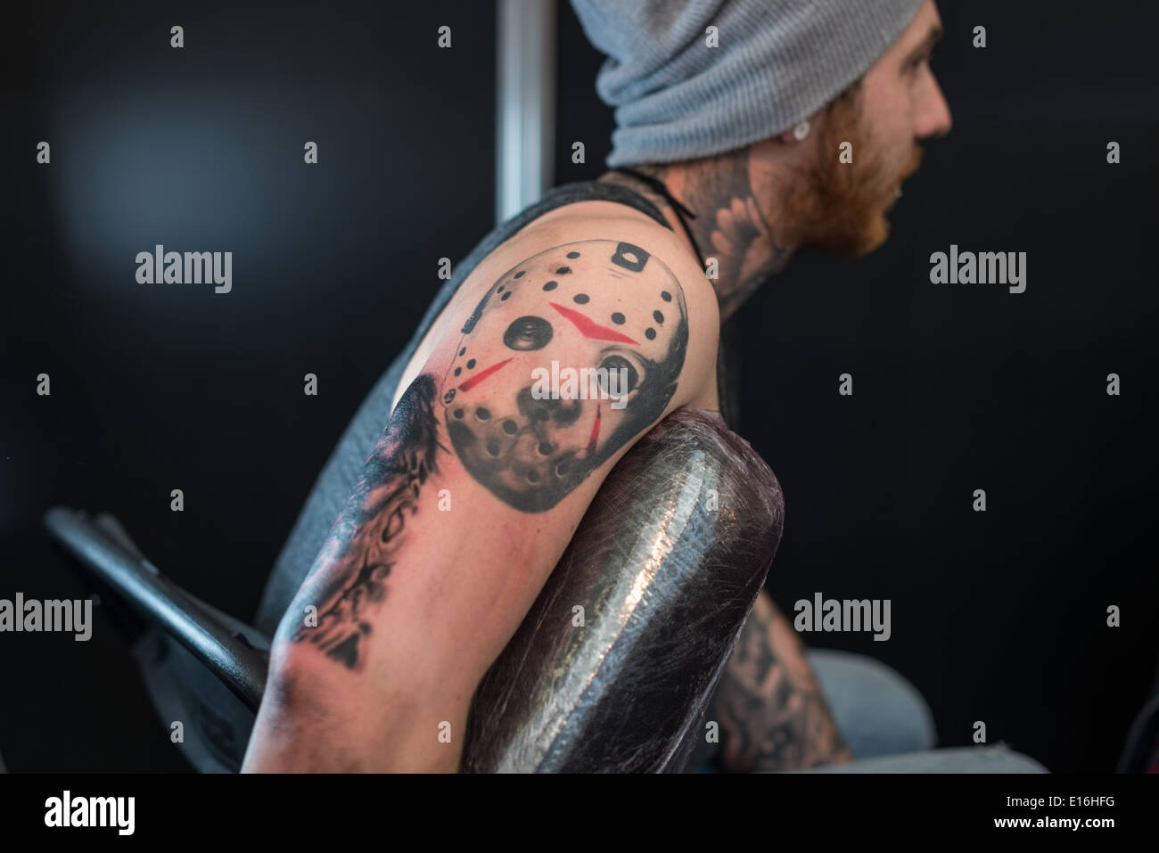 Great British Tattoo Show in North London Stock Photo