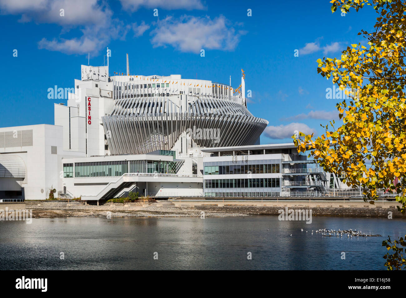 The Montreal Casino on Ils Notre Dame, Montreal, Quebec, Canada. Stock Photo