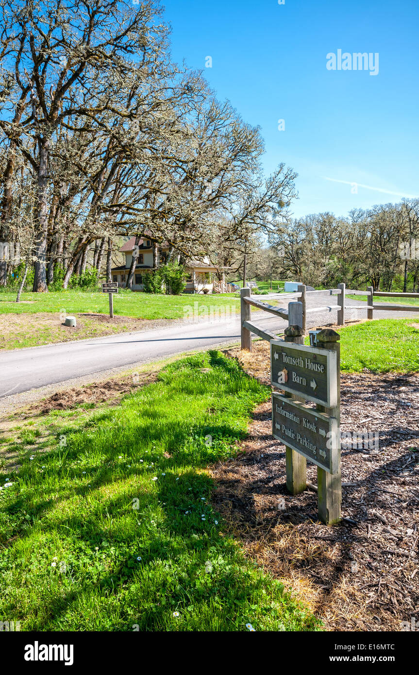 Dorris Ranch Park near Springfield, Oregon Stock Photo - Alamy