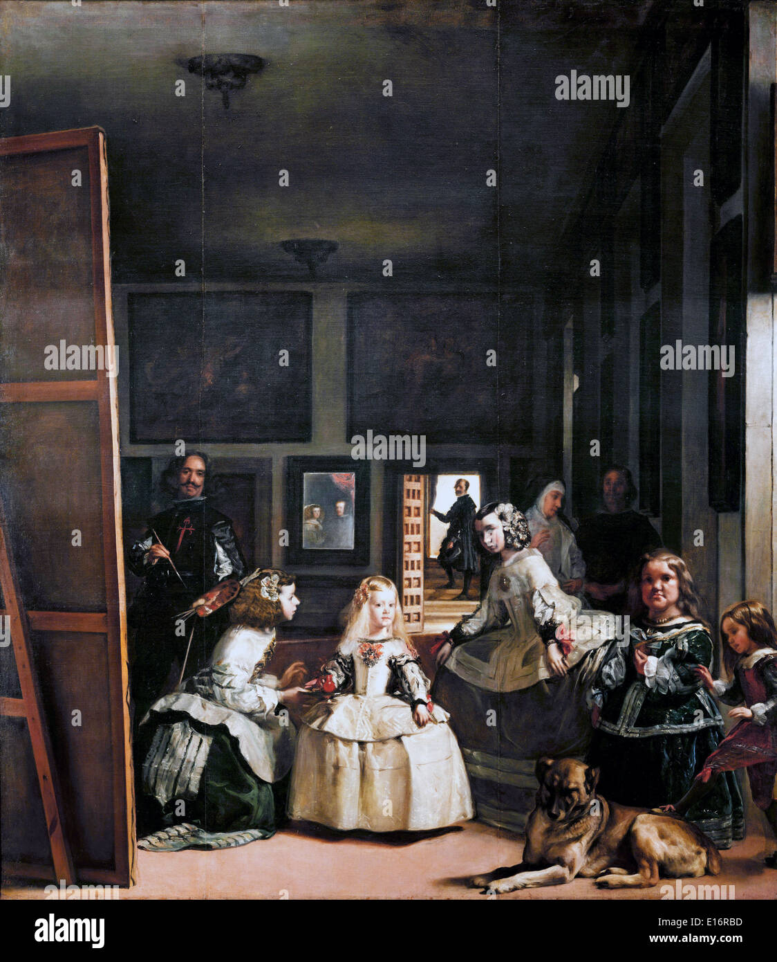 ほかの方発送×Velázquez【Las Meninas】複製画 The Mystery of 'Las Meninas' by Diego Velázquez