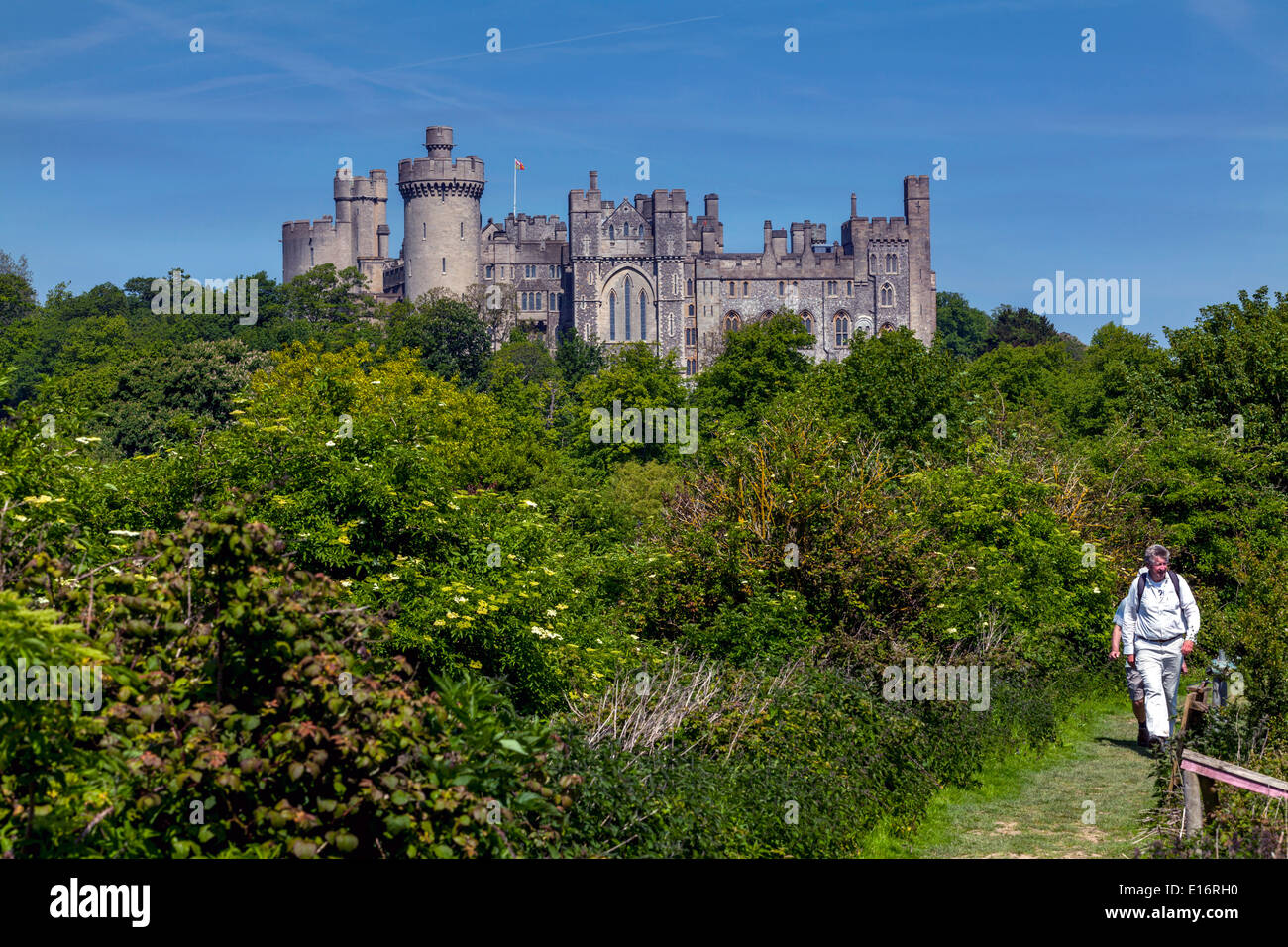 Arundel Castle, Arundel, West Sussex, England Stock Photo - Alamy