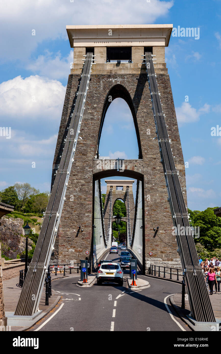 The Clifton Suspension Bridge, Bristol, Avon, England Stock Photo - Alamy