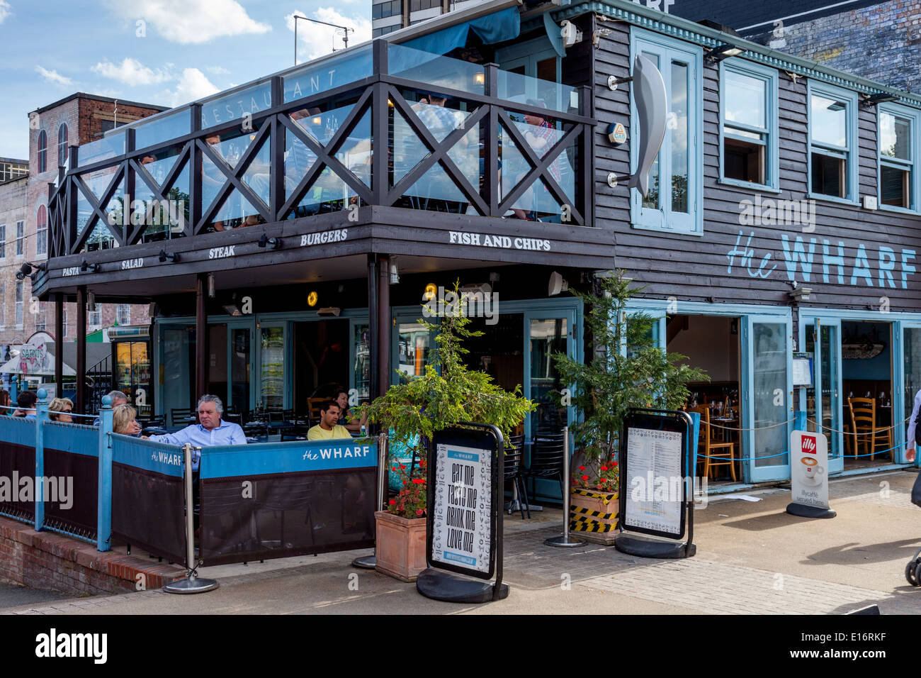 Gabriels wharf south bank london hi-res stock photography and images ...