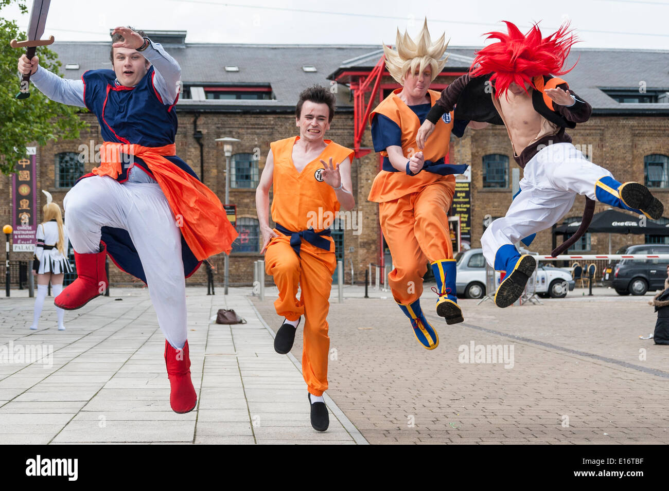 Cosplay dragonball z hi-res stock photography and images - Alamy