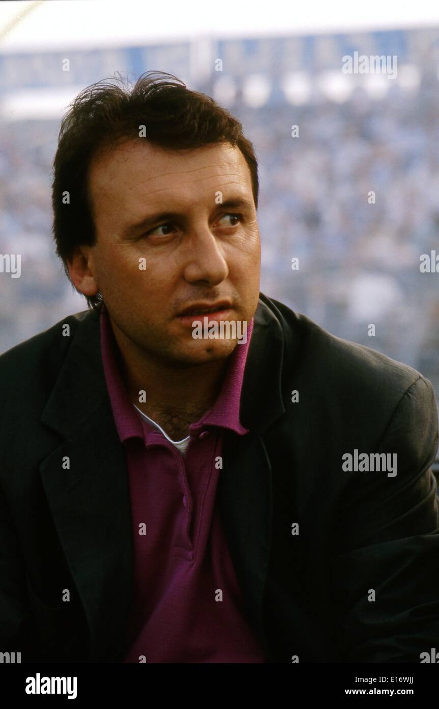Alberto Zaccheroni (Venezia), 1990/1991 - Football/Soccer : Italian 'Serie B' match in Italy. © Maurizio Borsari/AFLO/Alamy Live News Stock Photo