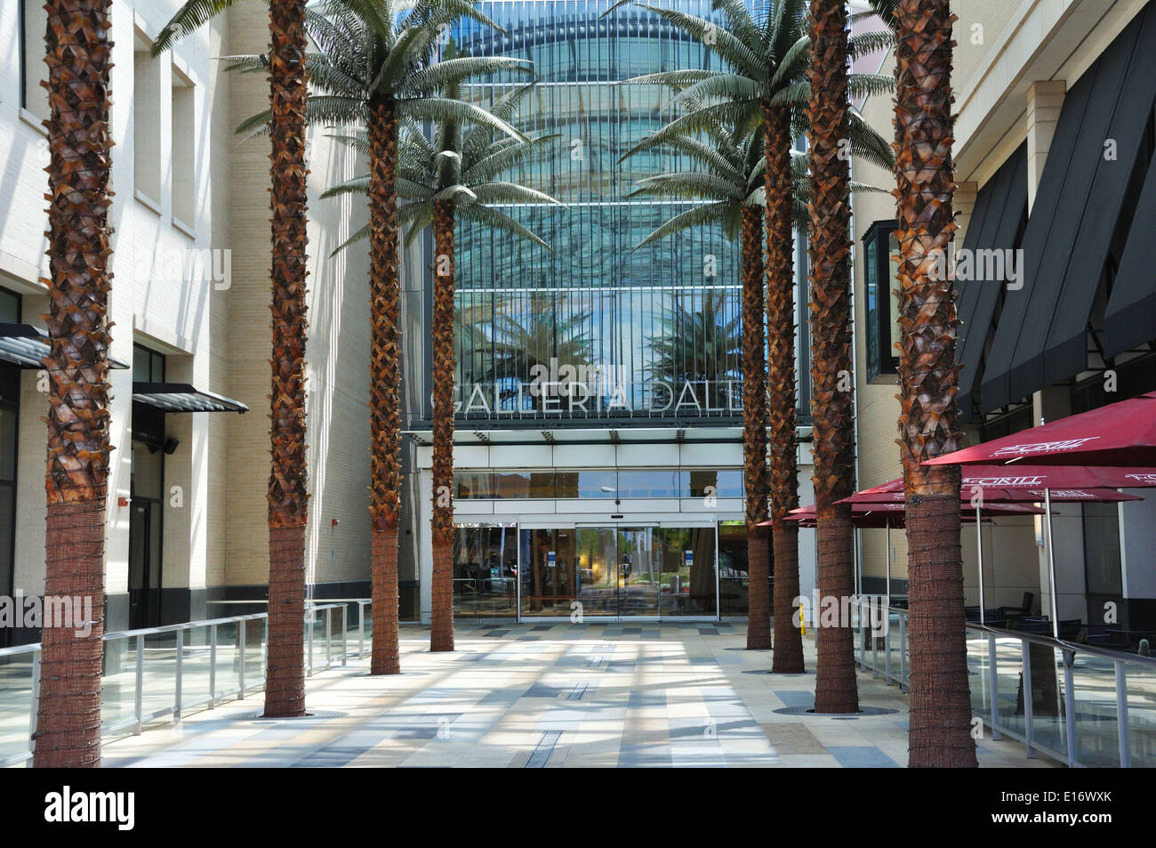 Galleria shopping mall Dallas, Texas, USA Stock Photo