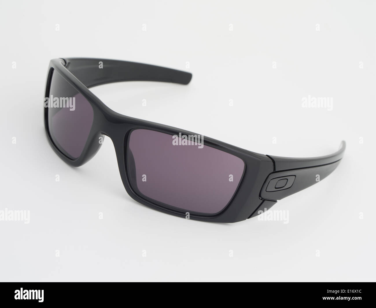 Oakley Fuel Cell Polished Black Sunglasses with warm grey lenses. Oakley  inc based in Foothill Ranch, California Stock Photo - Alamy