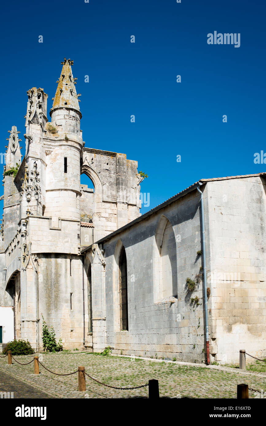 Church of St Martin, Ile de Re, France Stock Photo