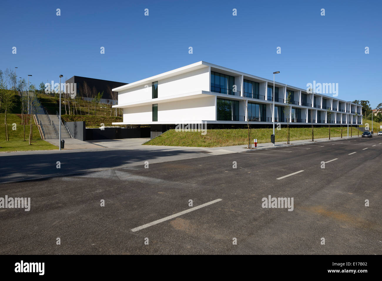 Modern architecture building Stock Photo