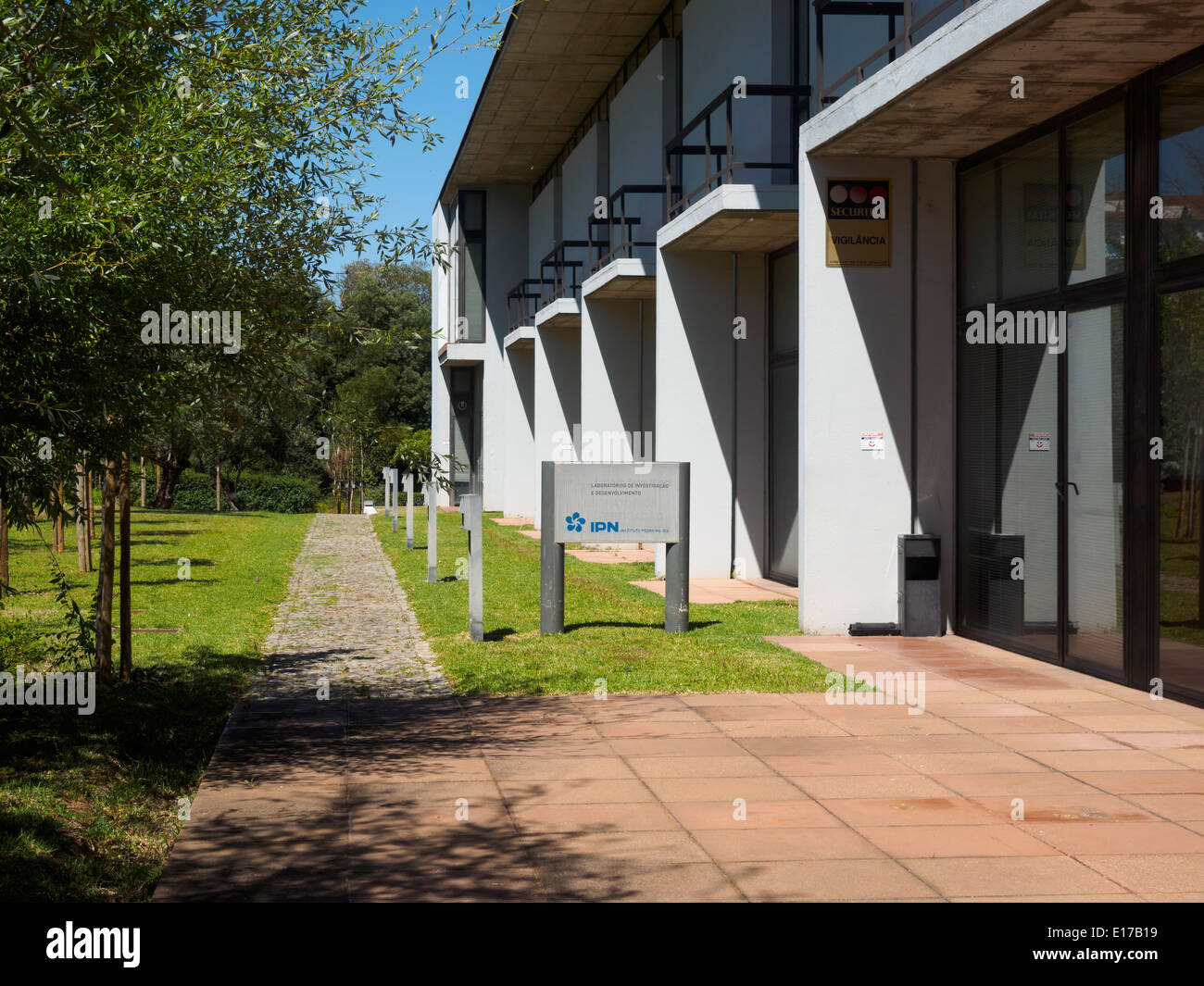 Instituto Pedro Nunes (IPN) in Coimbra, Portugal Stock Photo