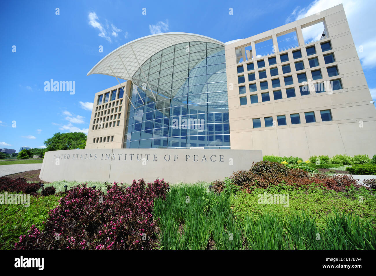 USA Washington DC United States Institute for Peace USIP exterior headquarters building exterior Stock Photo
