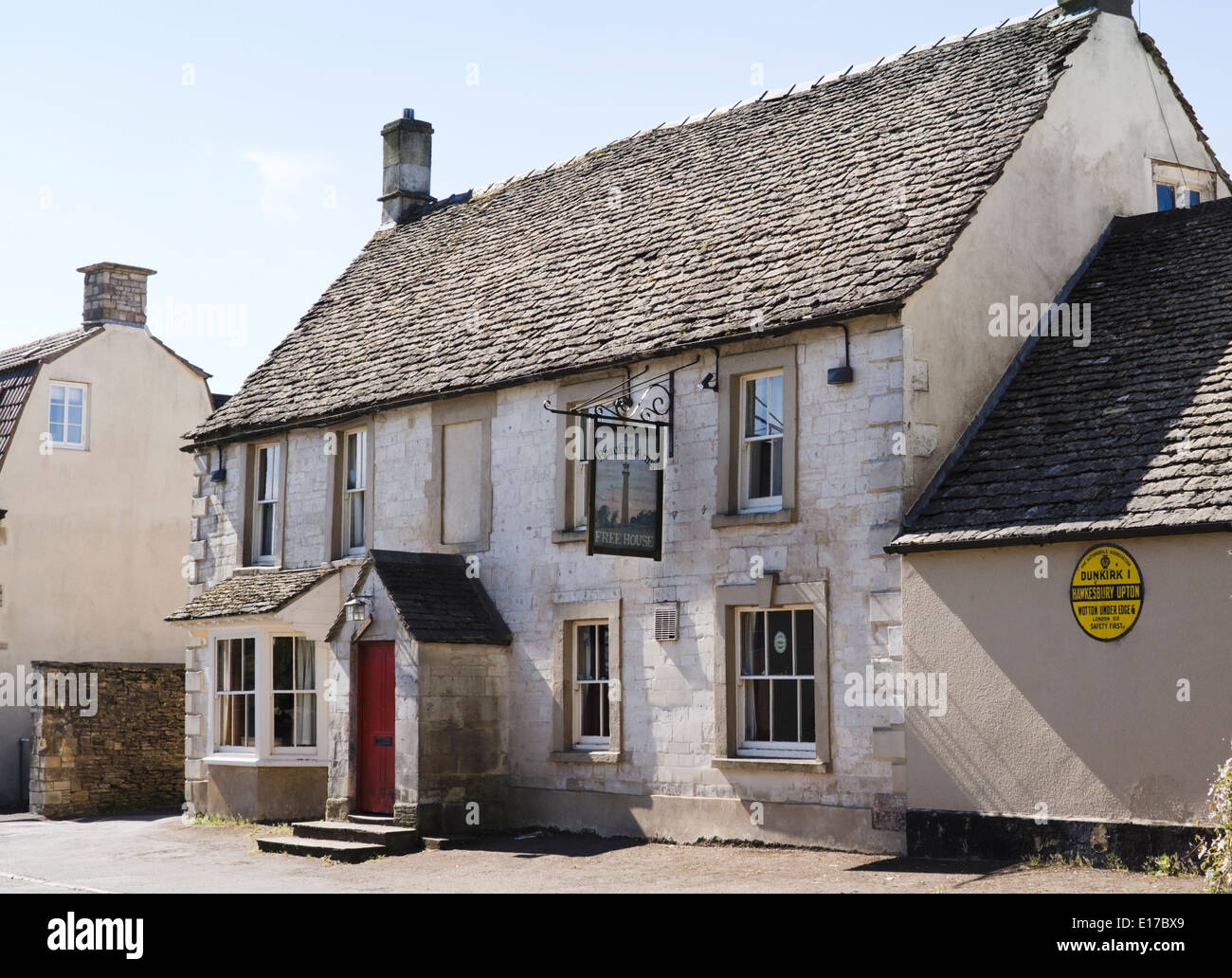 Hawkesbury Upton, A South Gloucestershire village. The Beaufort Arms