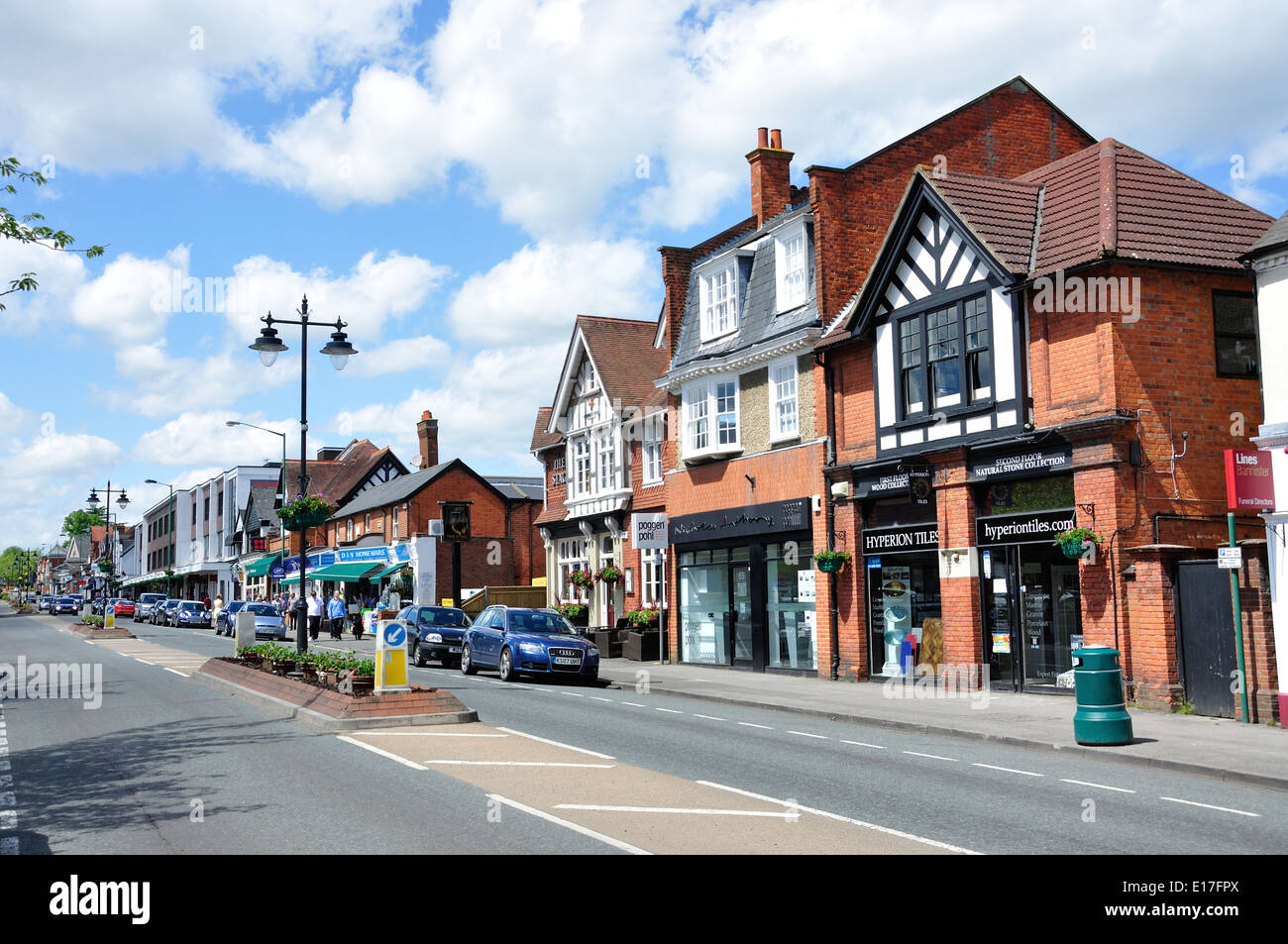 High Street, Ascot, Berkshire, England, United Kingdom Stock Photo Alamy