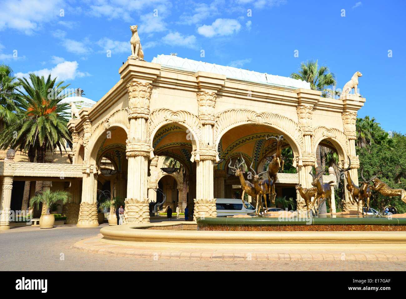 Palace of the Lost City, Sun City Resort, Pilanesberg, North West Province, Republic of South Africa Stock Photo