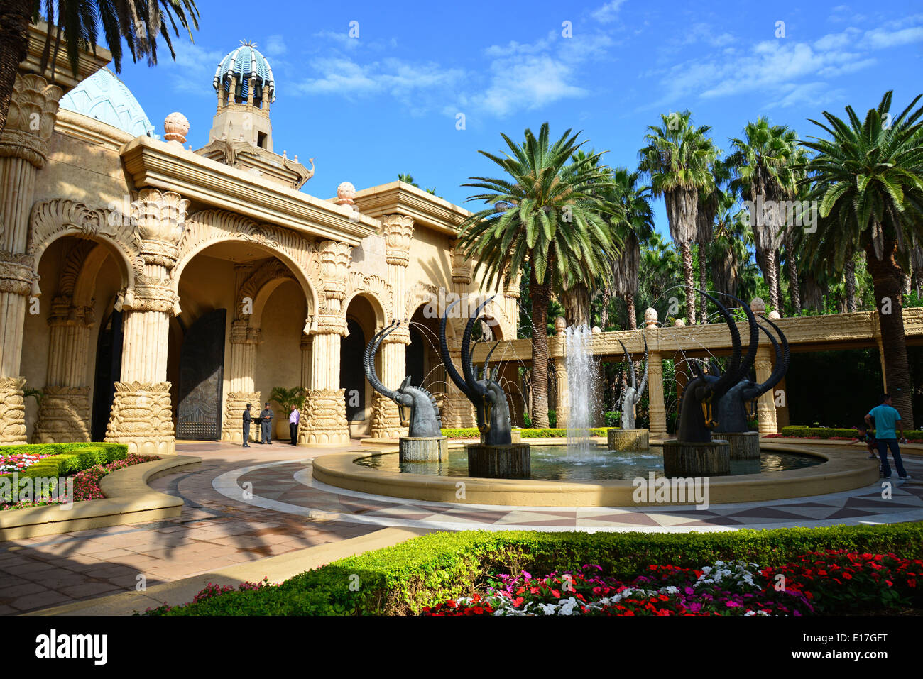 Palace of the Lost City, Sun City Resort, Pilanesberg, North West Province, Republic of South Africa Stock Photo