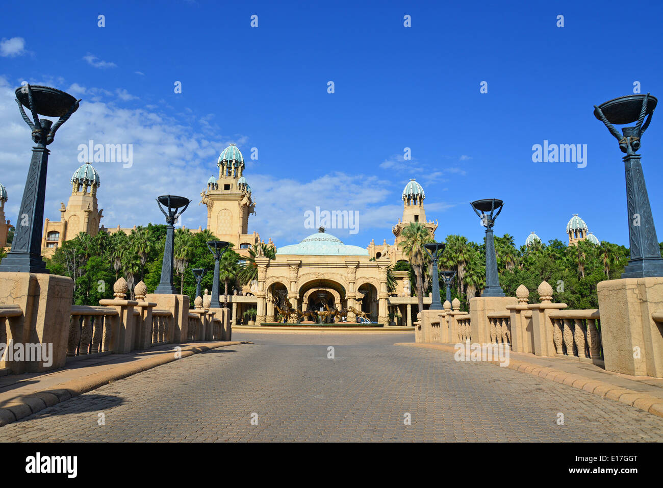 Palace of the Lost City, Sun City Resort, Pilanesberg, North West Province, Republic of South Africa Stock Photo