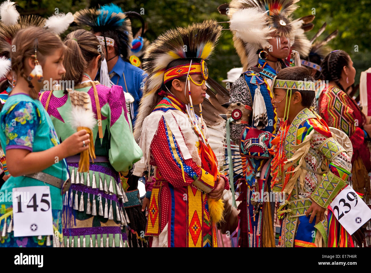 Indian nation pow wow discovery park hires stock photography and