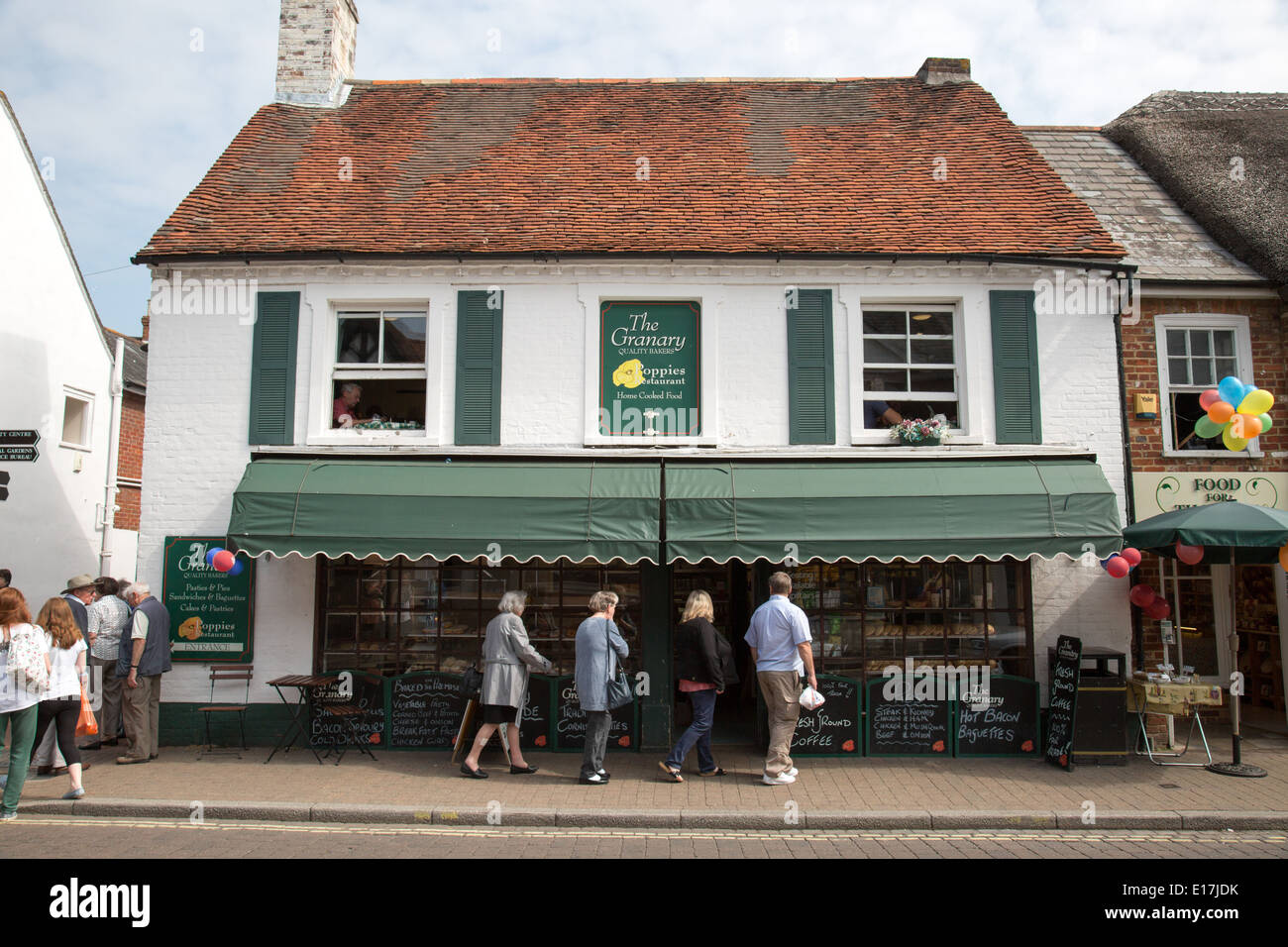 Bakery Ringwood Hampshire Stock Photo Alamy