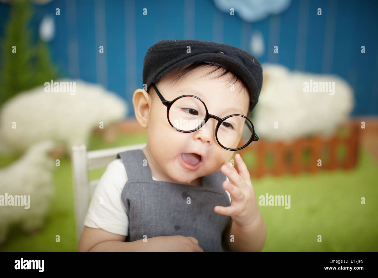 cute babies with glasses