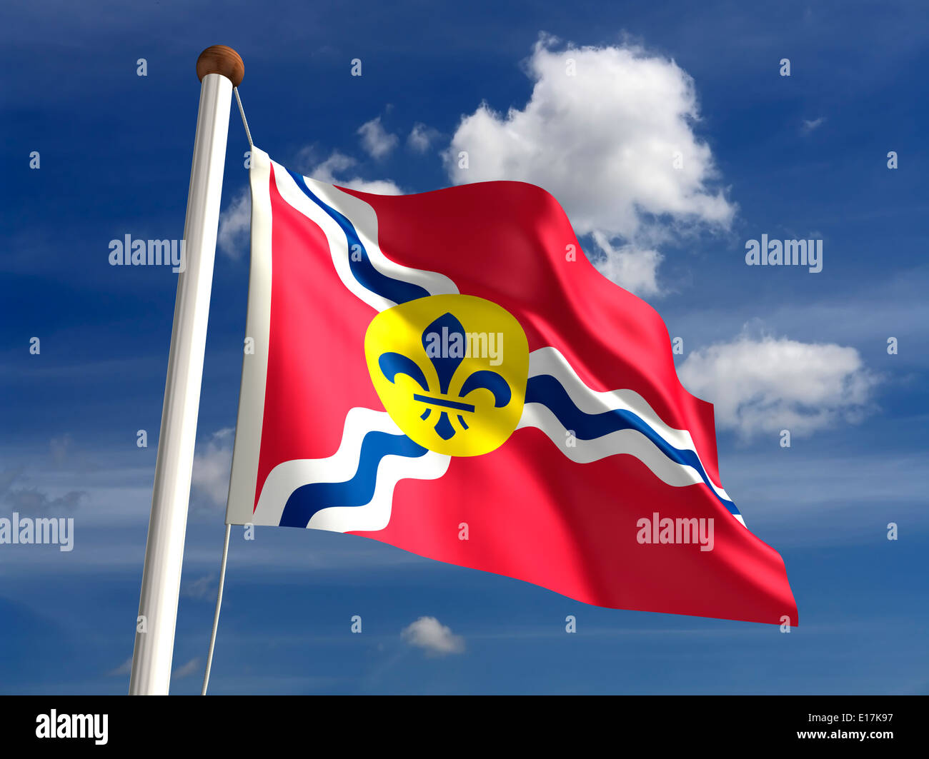 City of st louis flag hi-res stock photography and images - Alamy