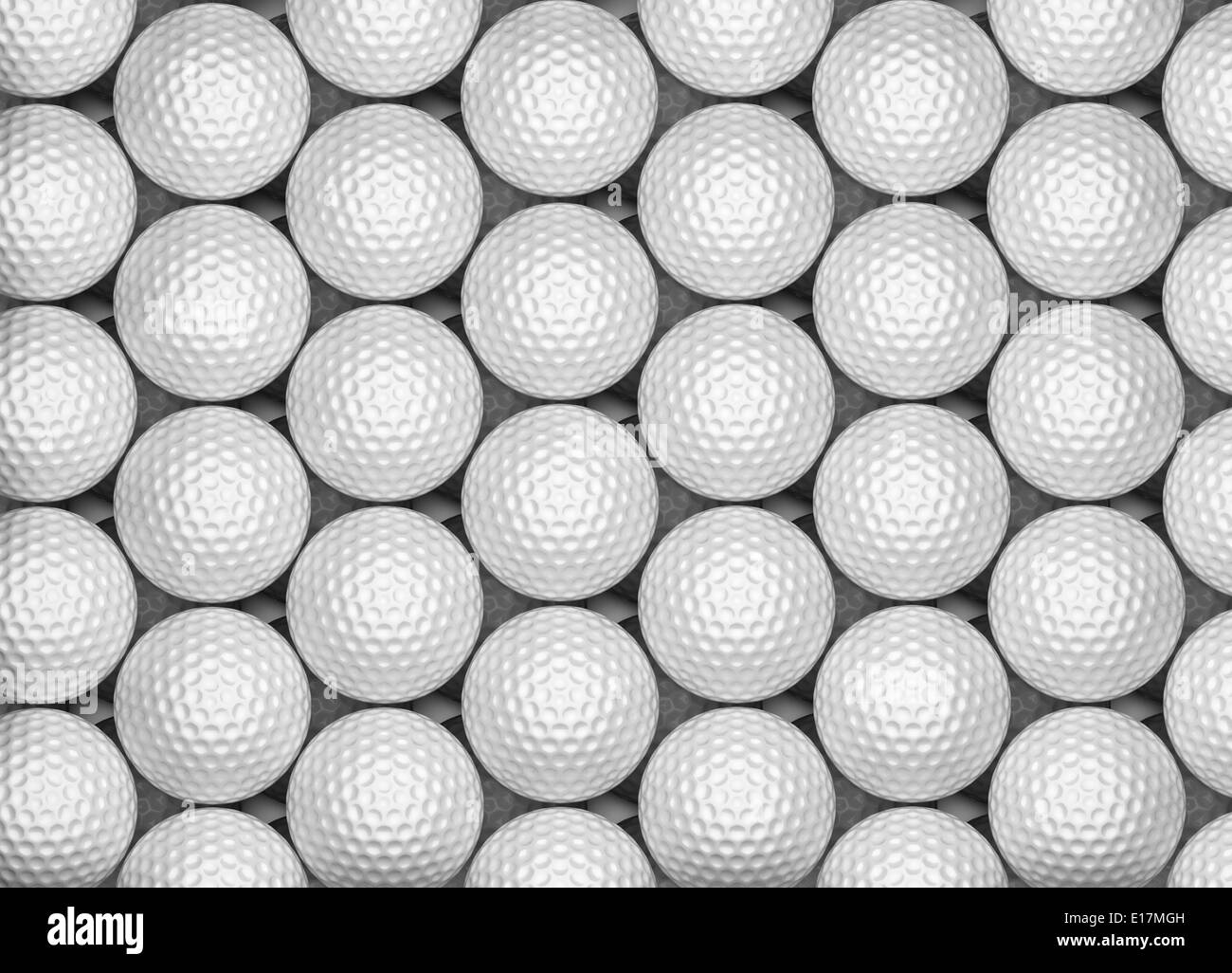 Golf Ball Background Stock Photo
