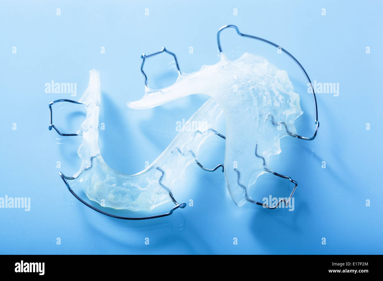 orthodontic teeth retainer brace bracket Stock Photo Alamy