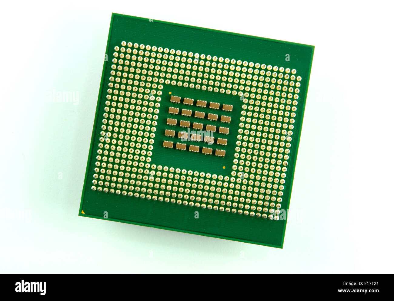 Microprocessor Stock Photo