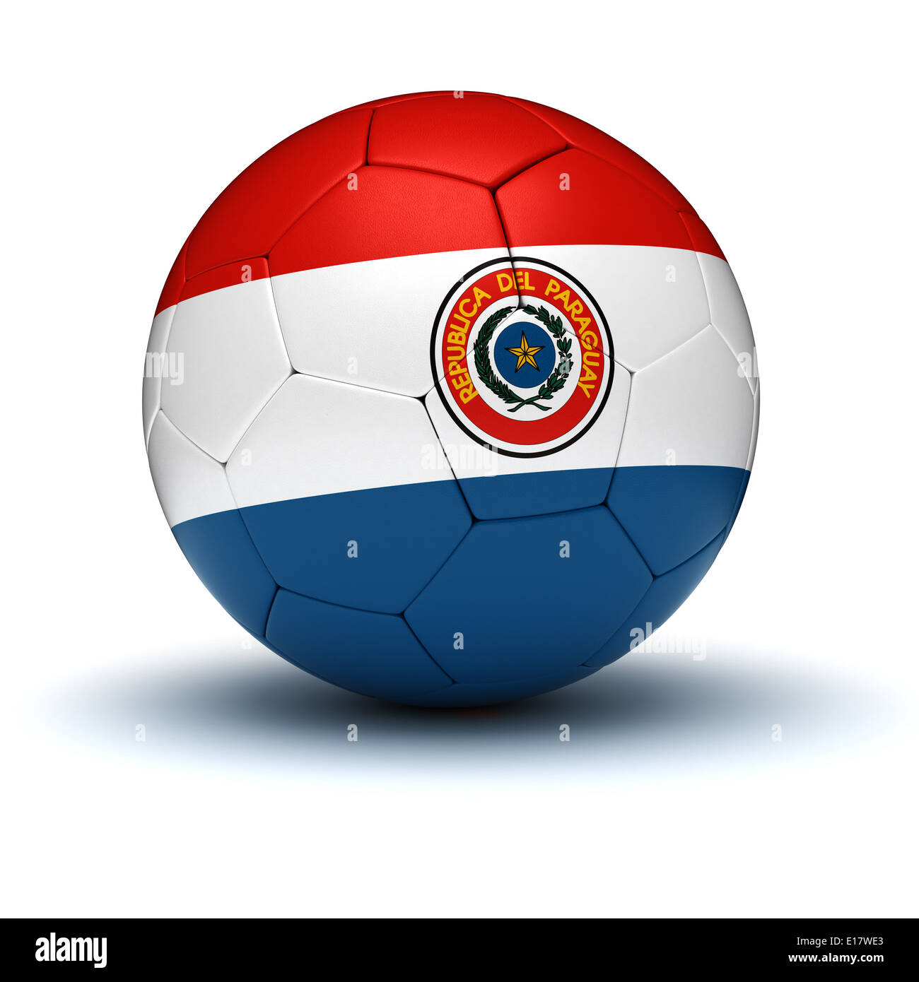 Paraguayan Football (isolated with clipping path Stock Photo - Alamy 