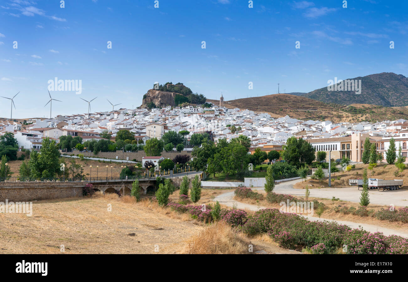 Ardales Town Malaga Province Andalusia Spain Stock Photo