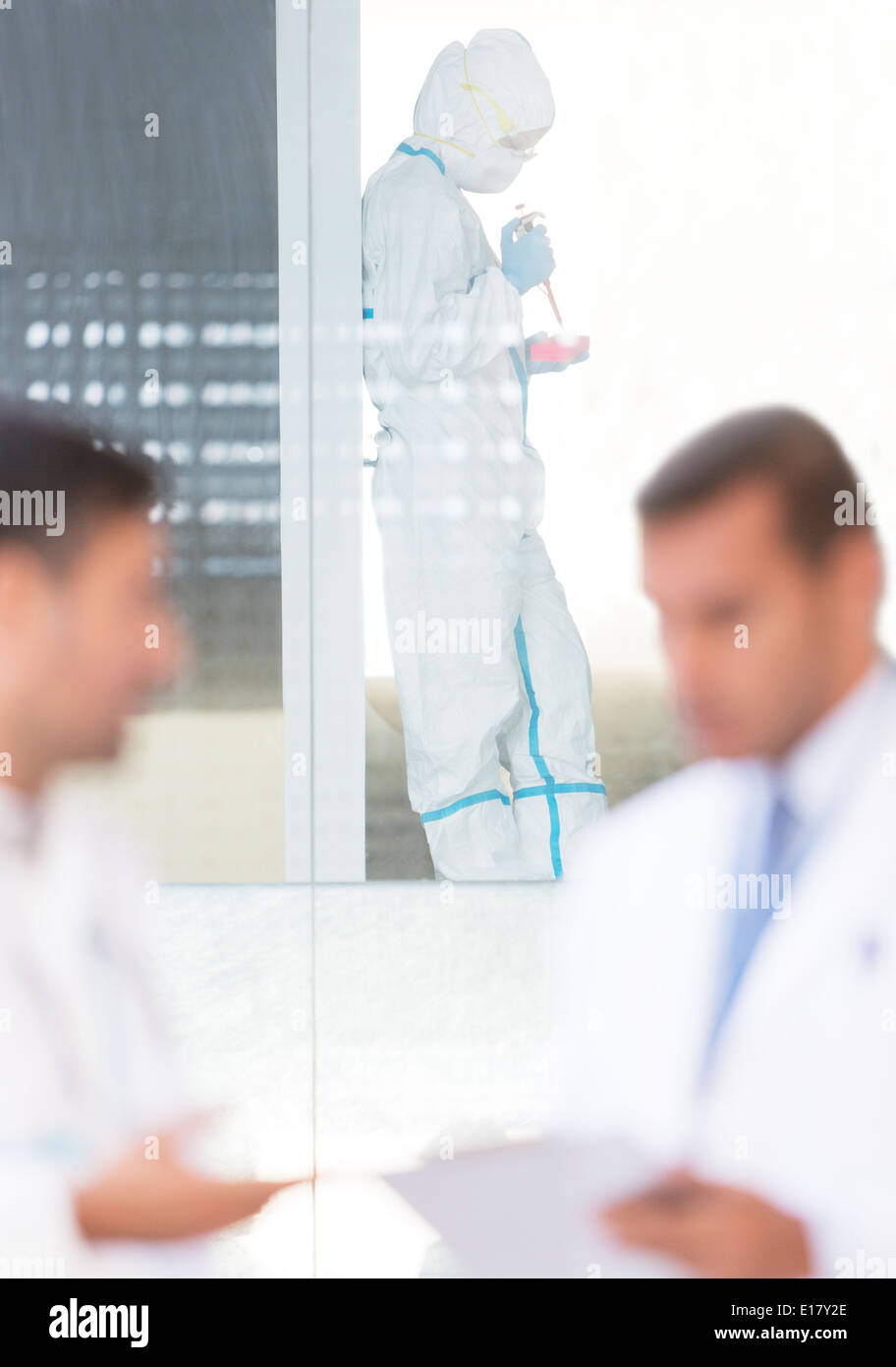 Laboratory clean suit hires stock photography and images Alamy