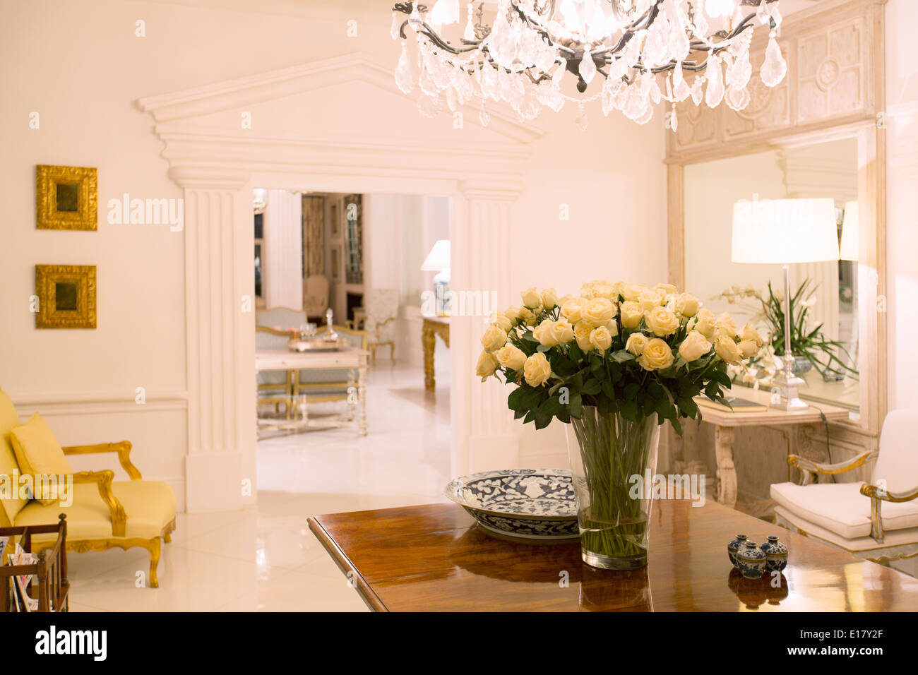 Luxury foyer Stock Photo
