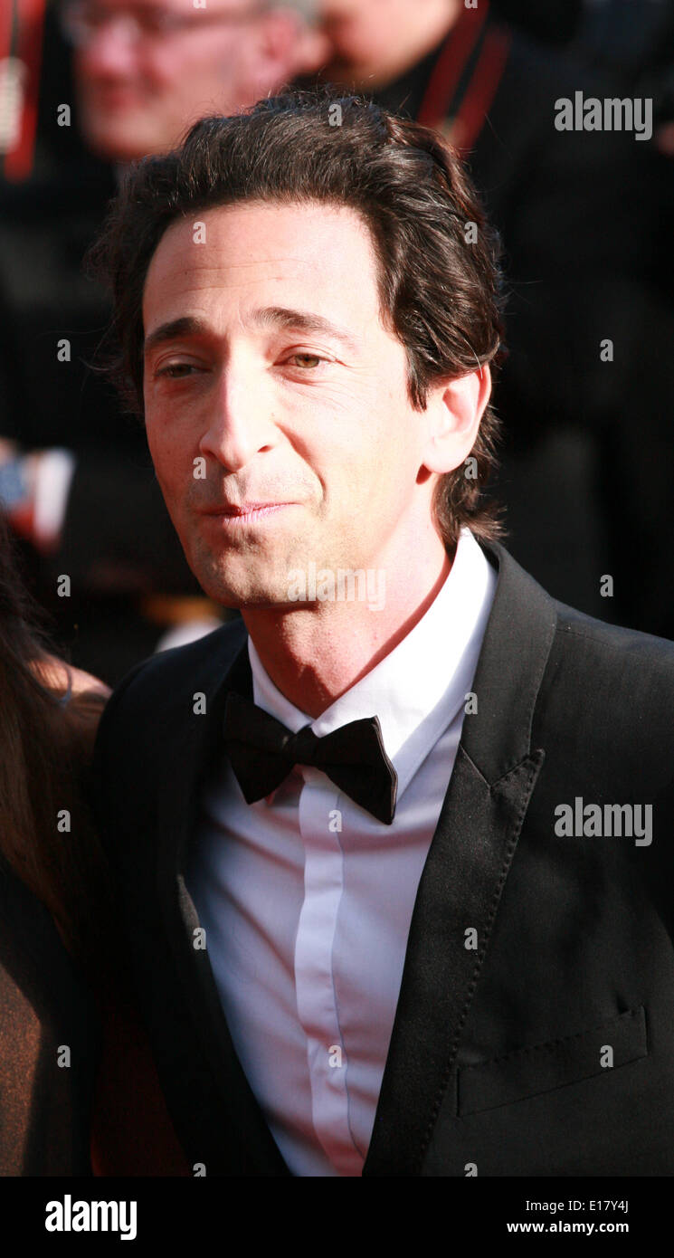 Adrien Brody and Lara Lieto at the Palme d'Or Closing Awards Ceremony