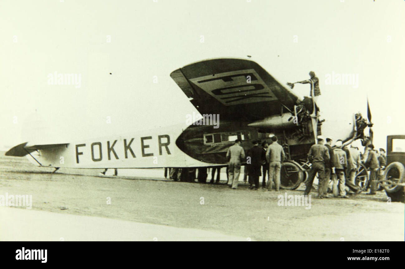 A Historical Image Of The Fokker F X An Early 20th century German a-historical-image-of-the-fokker-f-x-an-early-20th-century-german