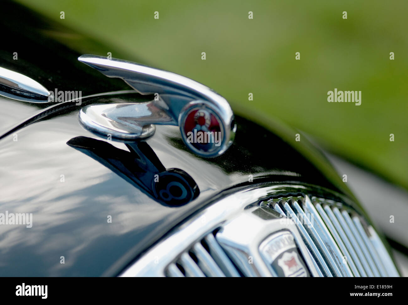 Vintage morris Car Abstract image Stock Photo