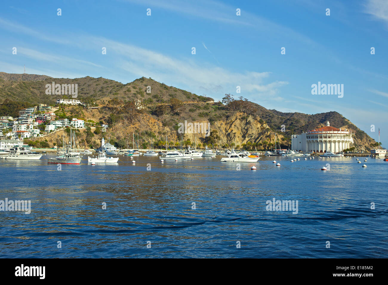 The Classic Casino In Avalon Bay. Catalina Island, California Stock Photo Alamy