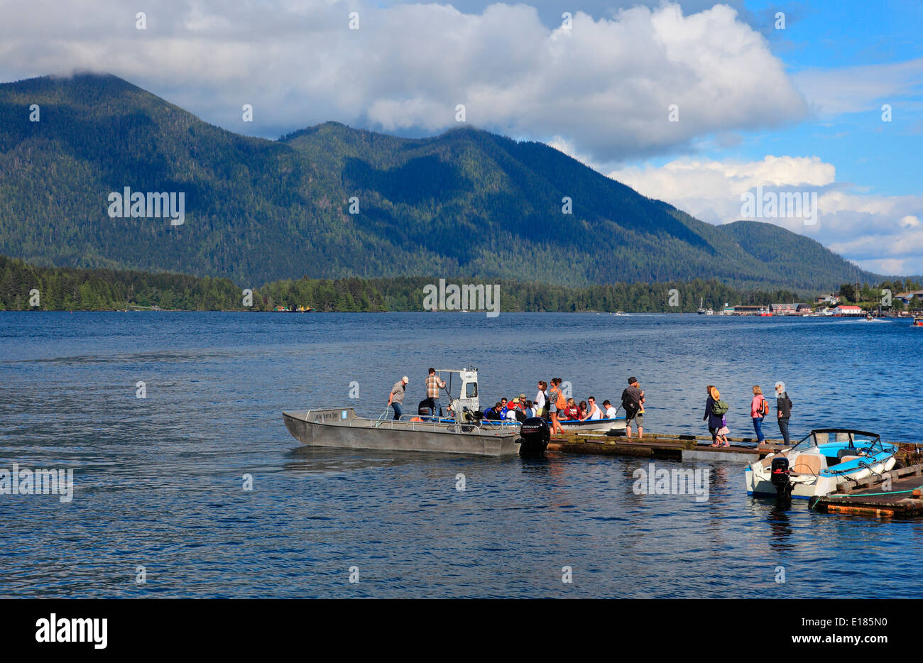 clayoquot island tofino bc Stock Photo