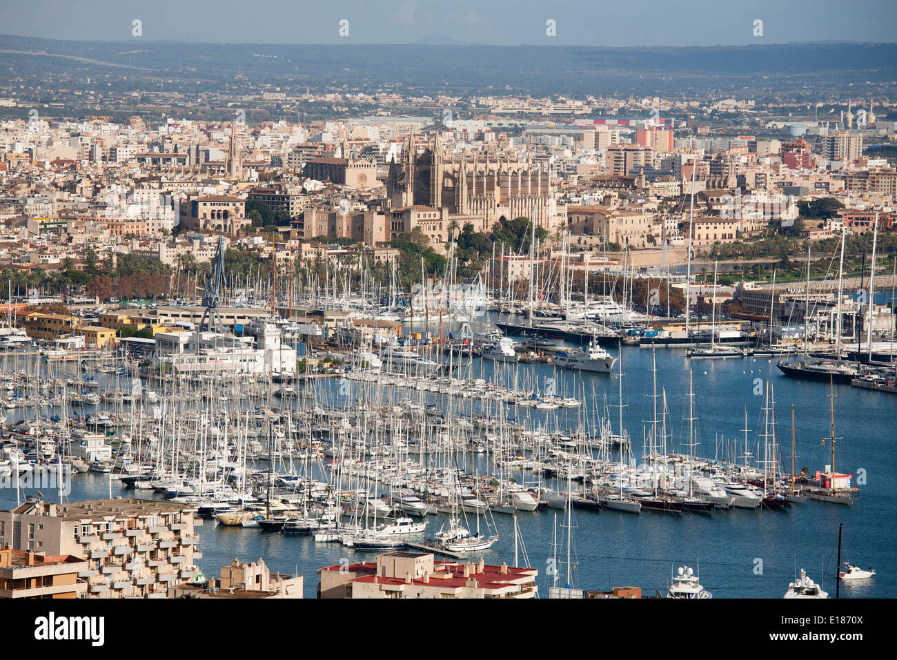 Aerial view from palma de hi-res stock photography and images - Alamy