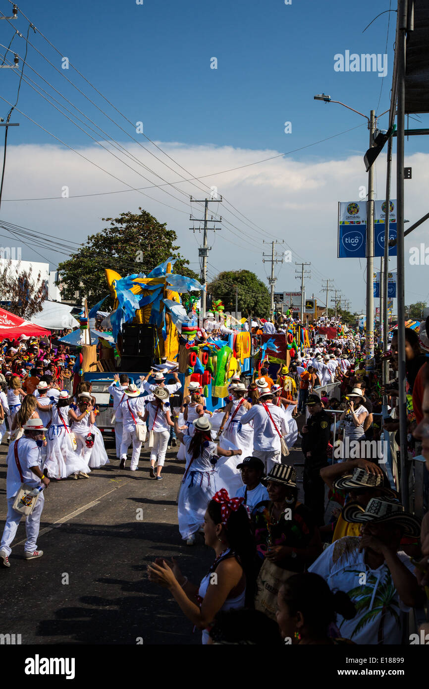 Performers in the Carnival de Barranquilla Stock Photo - Alamy