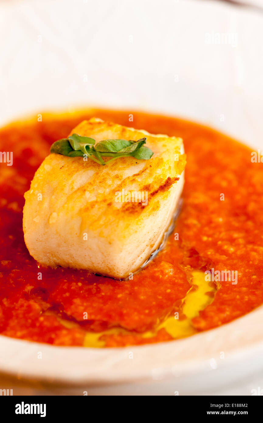 Plate of prepared food in Baltimore, Maryland, USA Stock Photo